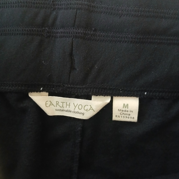 Earth Yoga Black Men's Pants - Picture 2 of 6